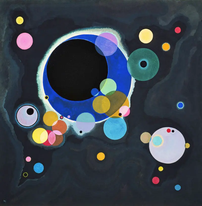 Wassily Kandinsky, Several Circles